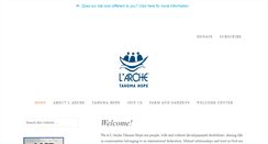 Desktop Screenshot of larchetahomahope.org
